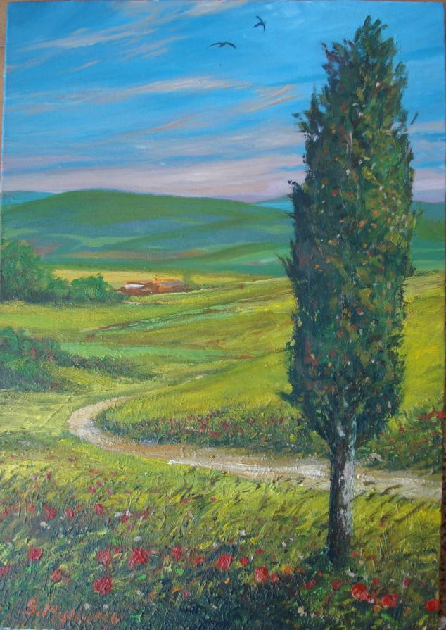 Sandro Mulinacci – Paesaggio toscano