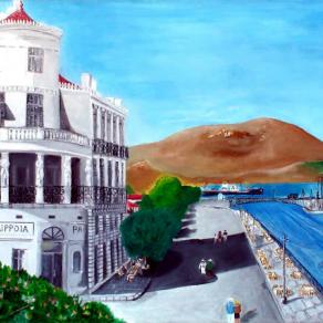 Old Chalkida - Hotel Palirria and Strait of Euripus