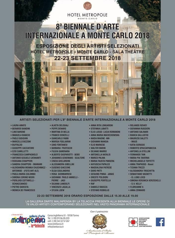 8° Biennale a Montecarlo - 2018