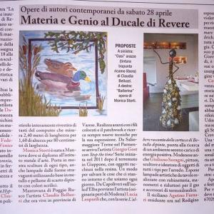 MOSTRA A REVERE -LA MATERIA E IL GENIO 