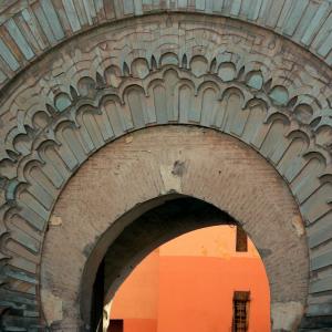 Morocco, red clay, ocher, yellow