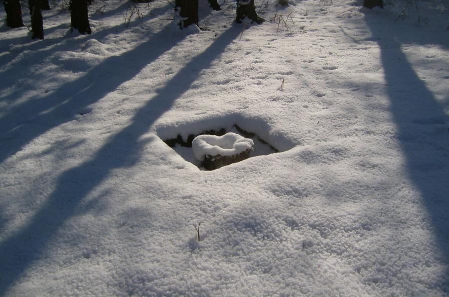 Excavation of a Hole II (Winter view)