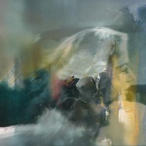 sidewise - 2015 - andré schmucki - oil on canvas - 50cm x 40cm