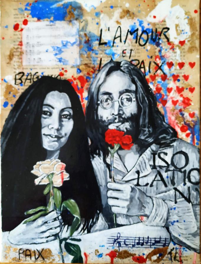 John Lennon e Yoko Ono