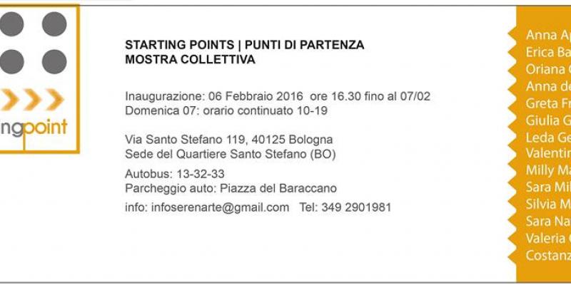 Starting Points / Punti di partenza