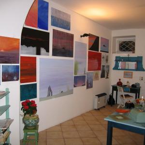 inauguration day atelier Gisella Ardizzone