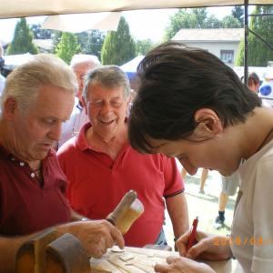 Educational workshop of sculpture and decoration Wood, Arosio (CO)