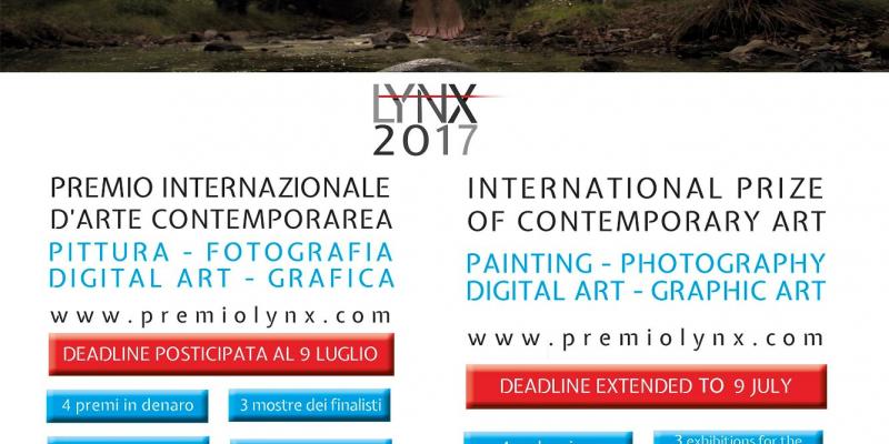 Deadline 9 luglio - Premio LYNX 2017