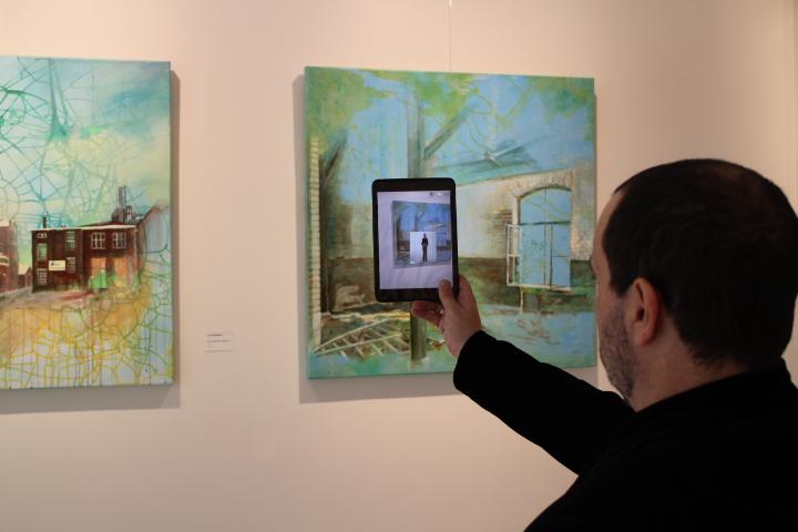 AUGMENTED REALITY and QR CODES AT ESPACIO AVAArt