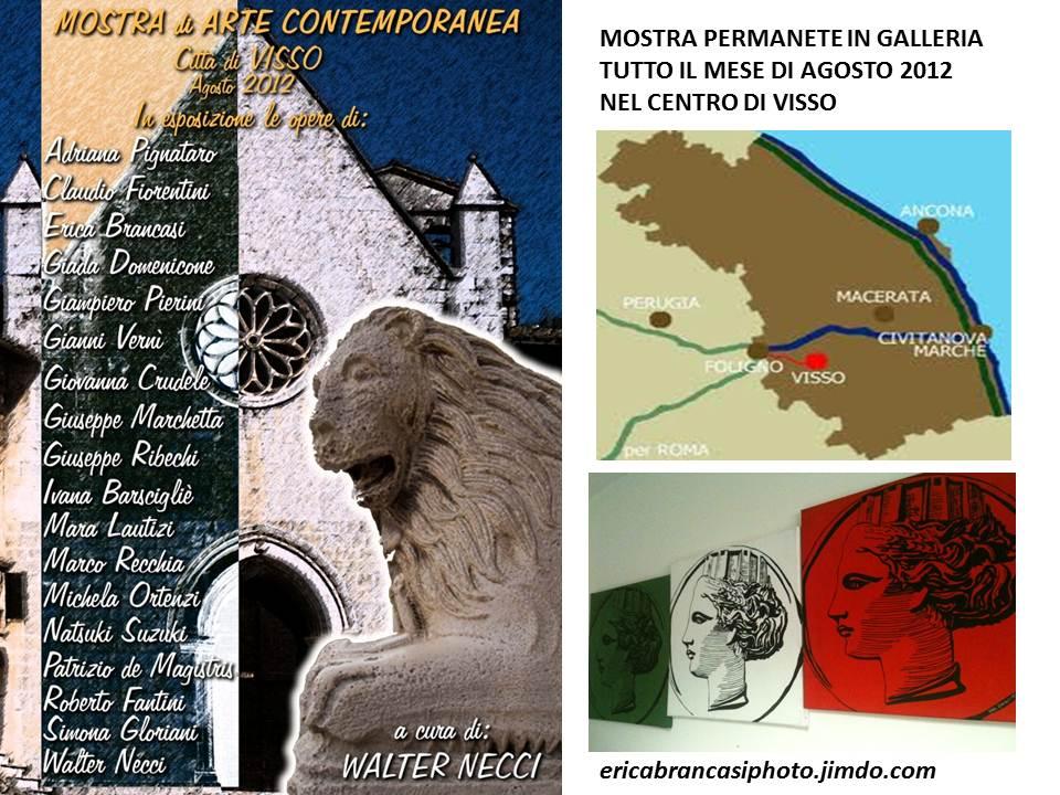 Summer exibition in Visso Macerata