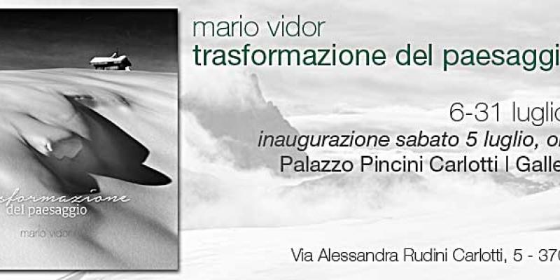 Mario Vidor Trasformazione del paesaggio