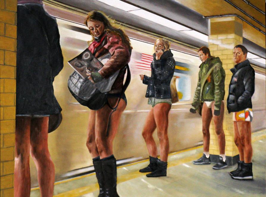 No Pants Subway Day