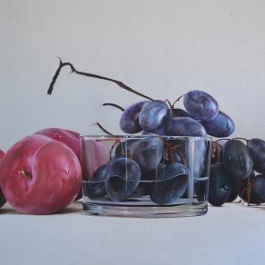 Plums and Grapes