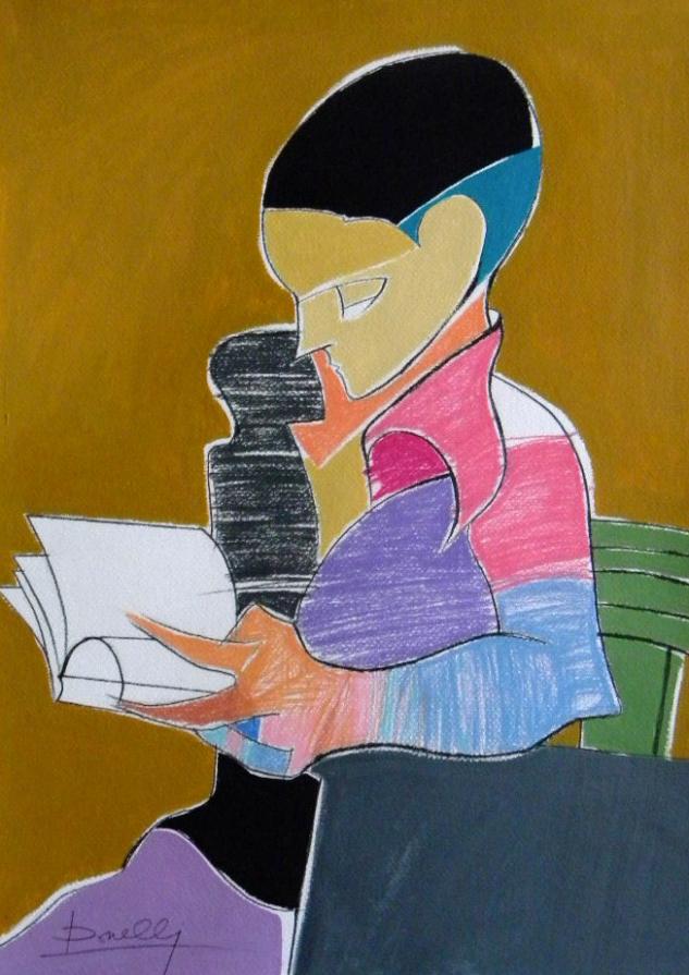 Ragazza che legge / Girl reading/ Fille lecture