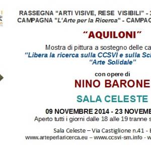 Invito Mostra di Nino Barone 