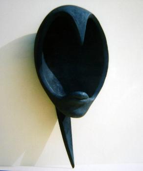 "Mask 2", bucchero , 2008