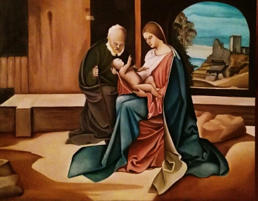 "Sacra Famiglia" di Giorgione (Copia)