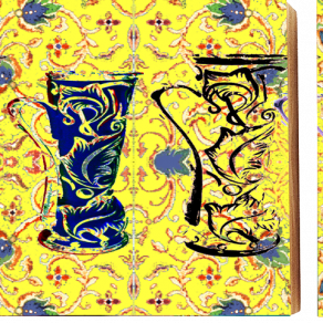 baroque pitchers - triptych