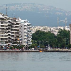 Greece. Thessaloniki. On the Egnatia road yet everything flows from thousands