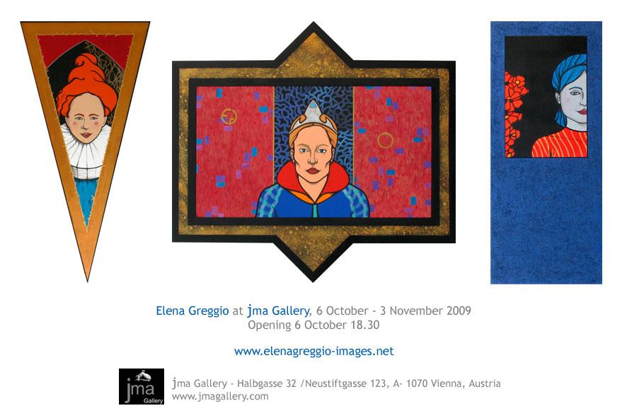 Elena Greggio exhibition in Vienna