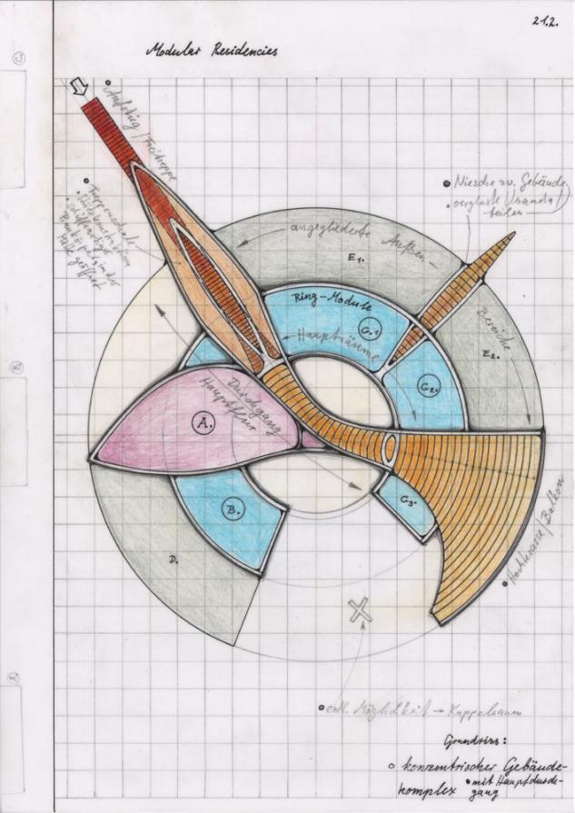 modular.residencies (study, drawing)