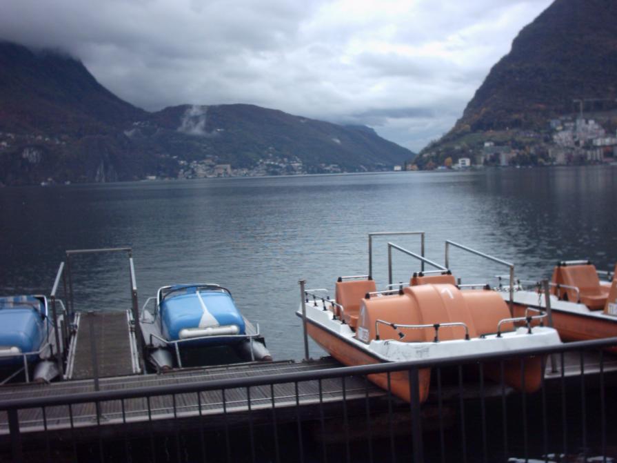 Il porto turistico di LUGANO