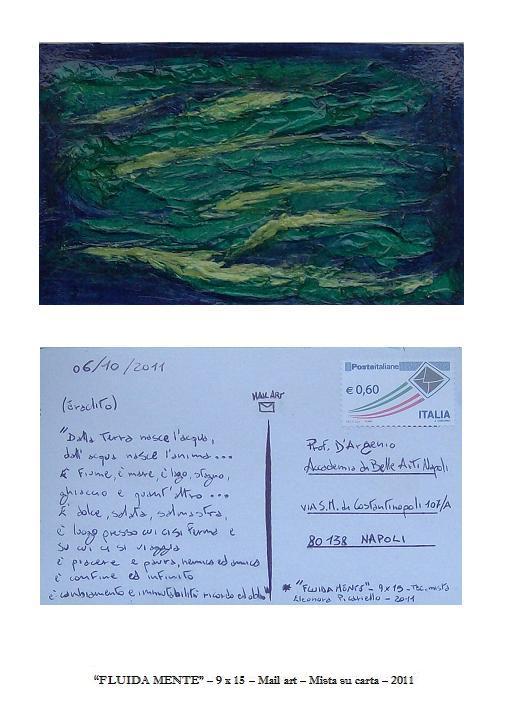 "Fluida Mente" - Mail Art - Accademia di Belle Arti Napoli