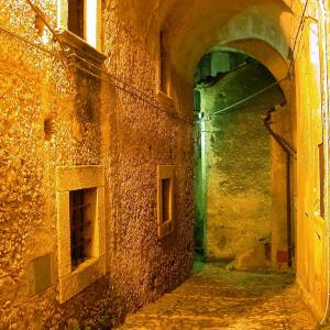 Italy. Calabria. Gerace history of stones (2)