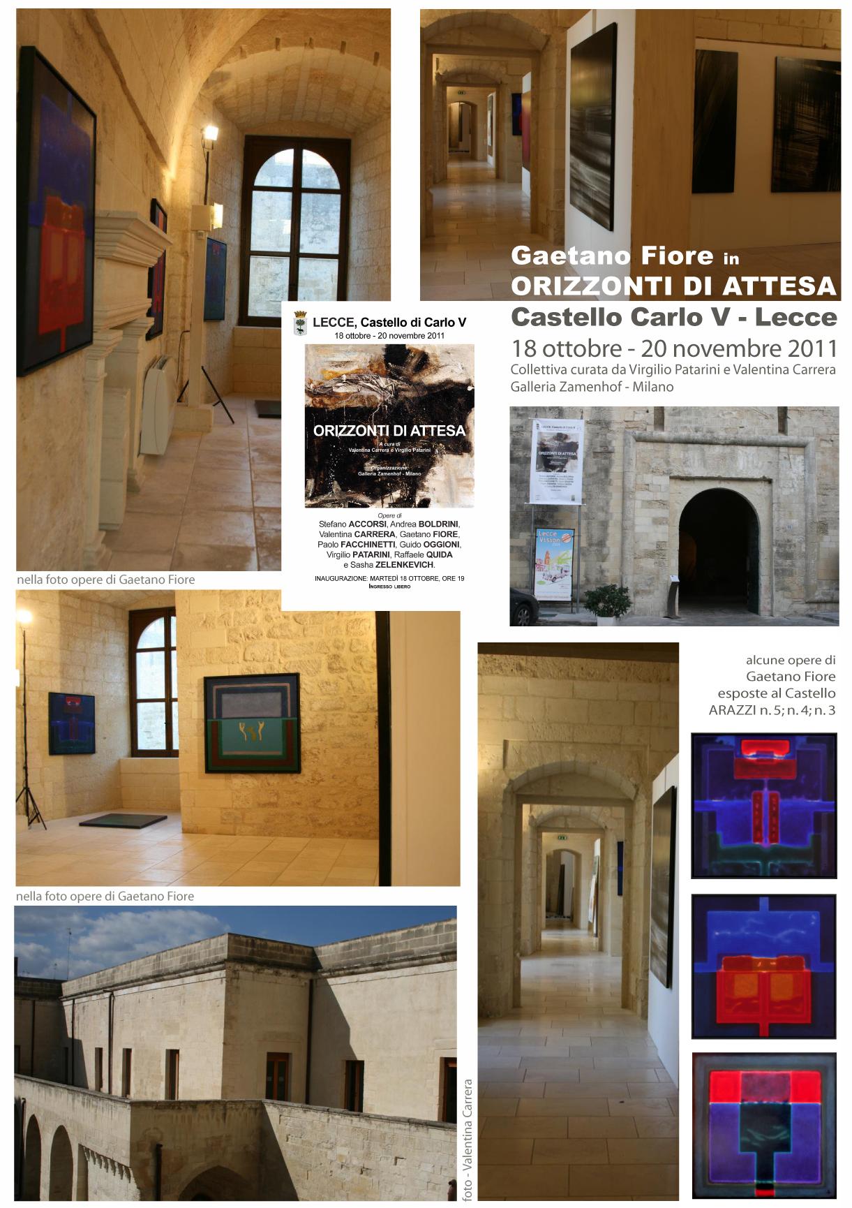 Orizzonti di attesa - Castello Carlo V Lecce