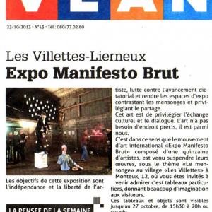 « Le Mensonge »- EXPO MANIFESTO BRUT