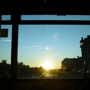 Soleil levant sur Paris