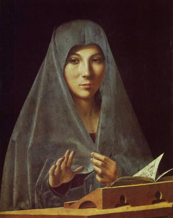 riproduzione dell'annunciazione(antonello da messina)