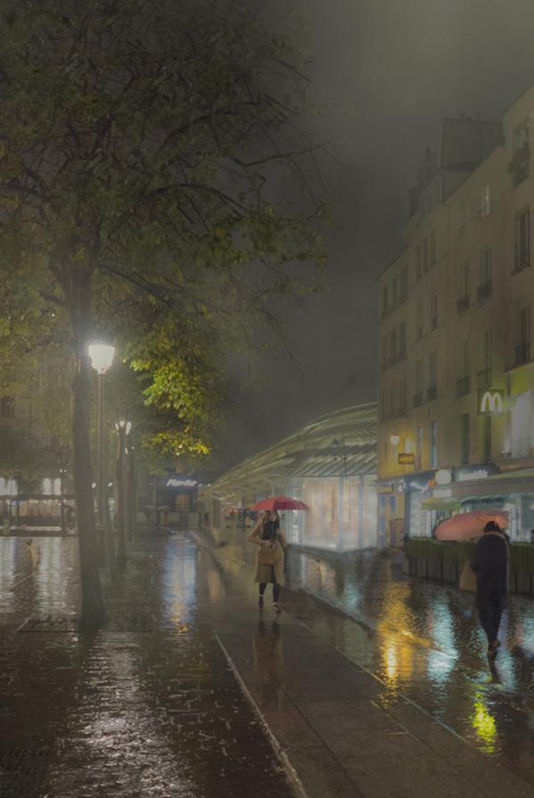 Atmosfere parigine - Les Halles 2