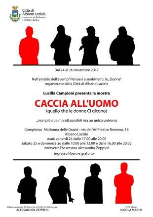 Caccia all'Uomo (quello che le donne CI dicono) locandina