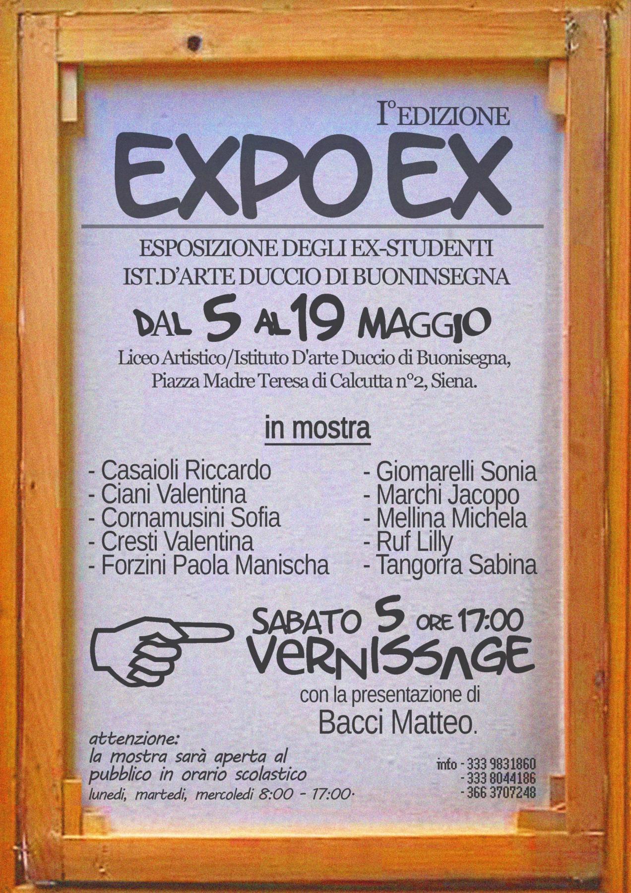 EXPO EX - I° edizione