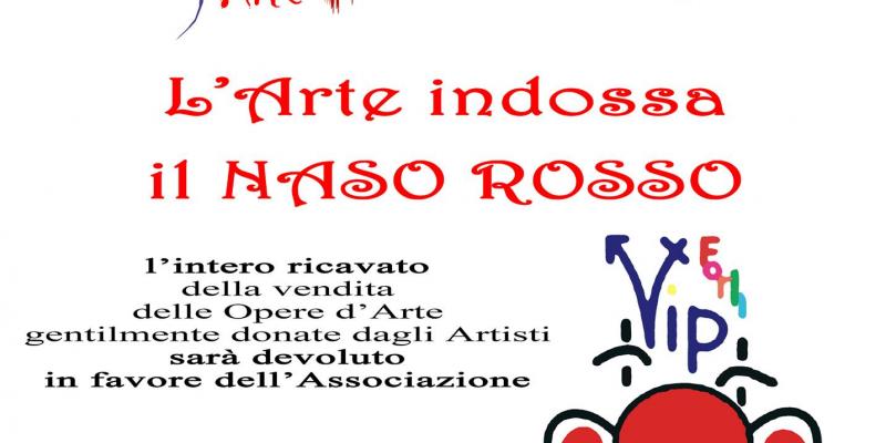 "L'Arte indossa il Naso Rosso"