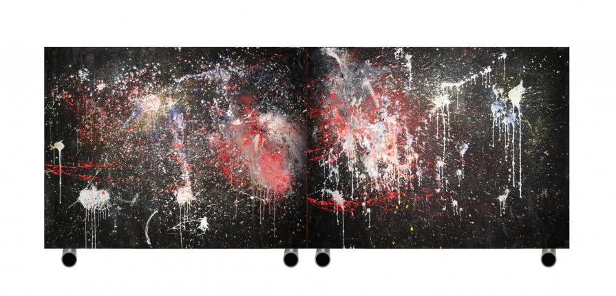 Notte di S.Lorenzo (Big-Bang) - 400x170 cm lato B