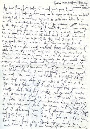 Elvis' letter