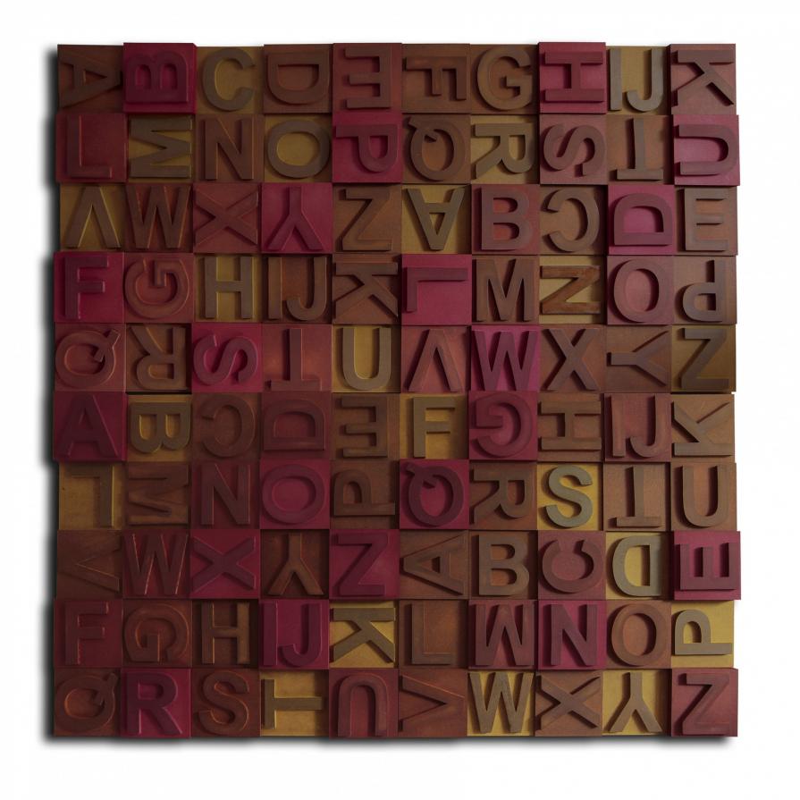 ALPHABET SQUARE MDF