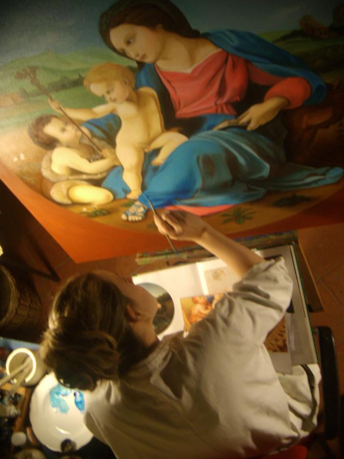 Madonna d'Alba (riproduzione)