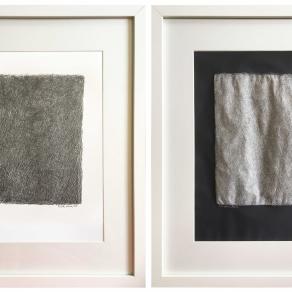 The Said and The Unsaid #2 (Grey/Diptych)