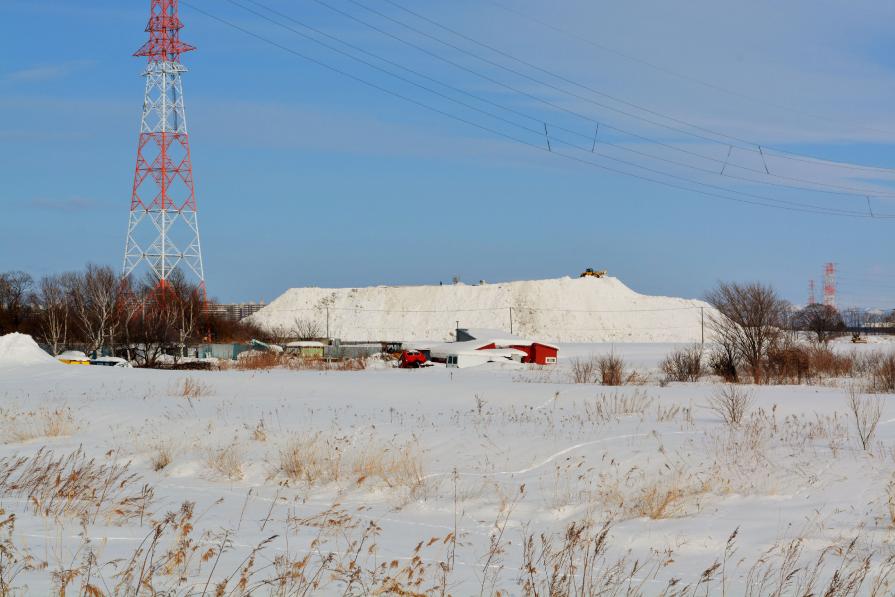 Snow Dumping Site 