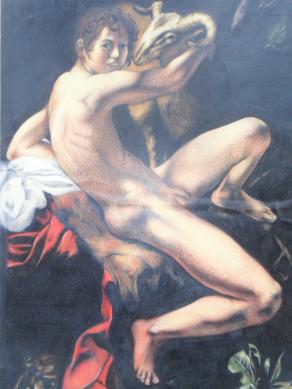 San Giovannino (omaggio a Caravaggio)