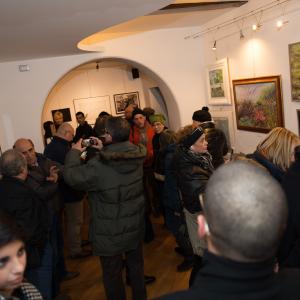 Alcune Foto del Vernissage LiveArtRoma 16 Gennaio 2016