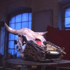 "Stierschädel"..... "Bull skull"