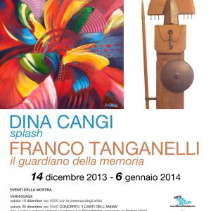 Splash by Dina Cangi and The Guardian of the Memory by Franco Tanganelli