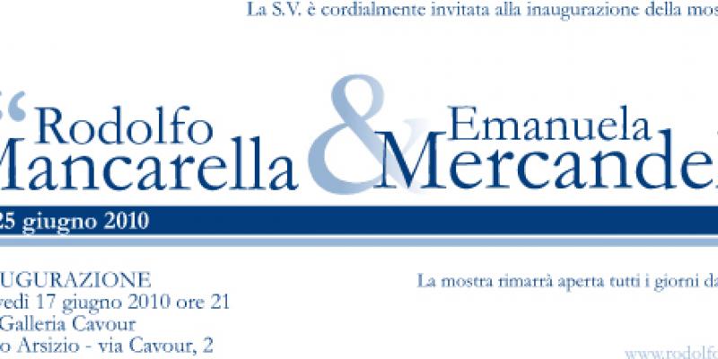 personale rodolfo mancarella & emanuela mercandelli