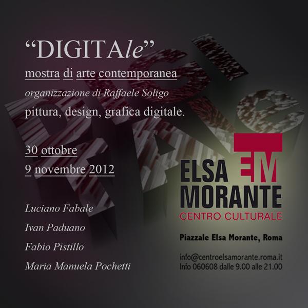 DIGITAle | From October 30 to November 9, 2012