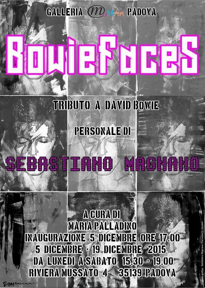 MOSTRA PERSONALE DI PITTURA E GRAFICA “BowiefaceS” DELL’ARTISTA SEBASTIANO MAGNANO