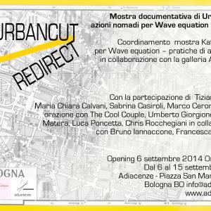 Urban cut - redirect per Wave equation workshop